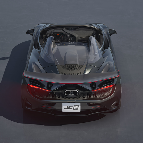 2026 McLaren 750S Spider JC96 Rear View