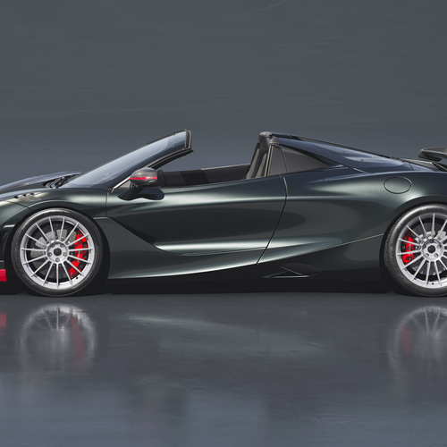 2026 McLaren 750S Spider JC96 Side View