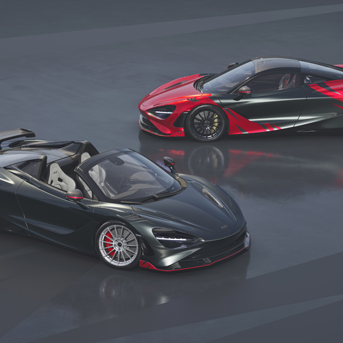 2026 McLaren 750S Spider JC96 Top View