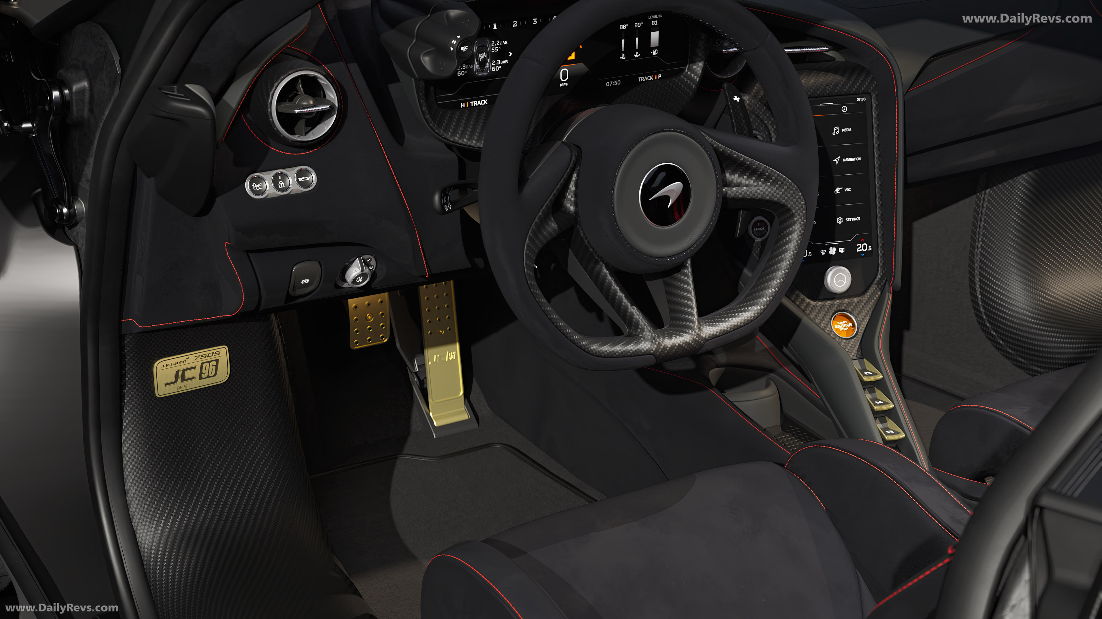 2026 McLaren 750S Spider JC96 Interior