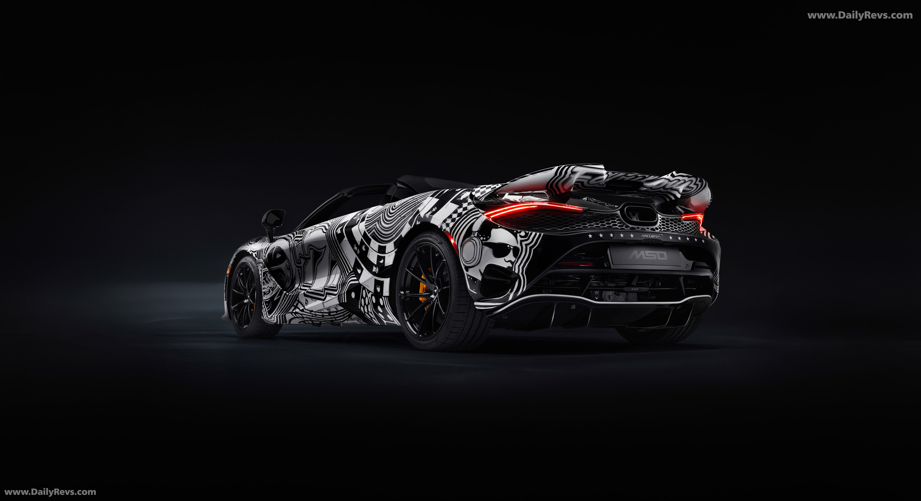 2025 McLaren 750S Spider Project Viva by MSO Rear View