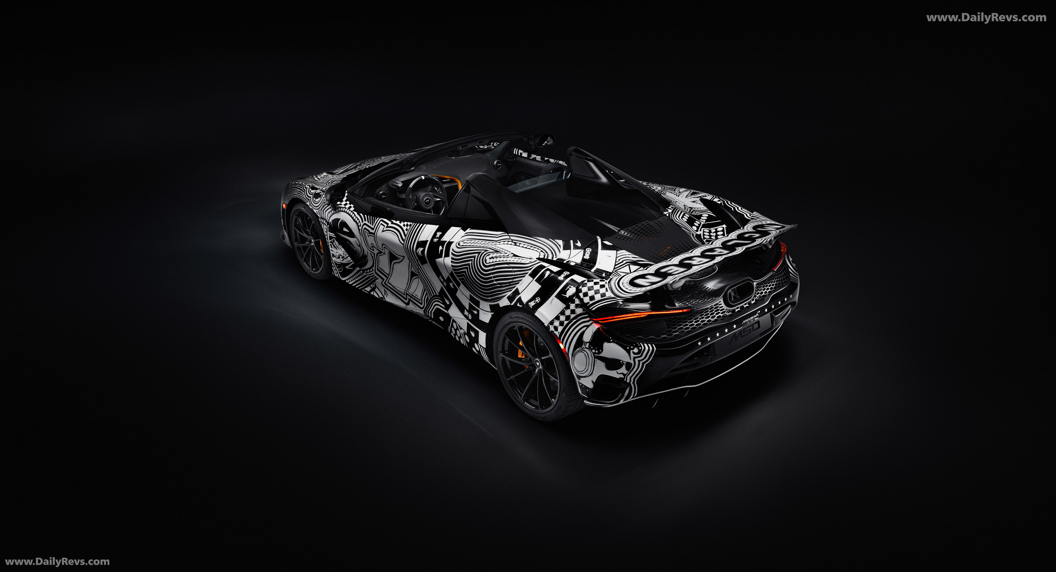 2025 McLaren 750S Spider Project Viva by MSO Rear View