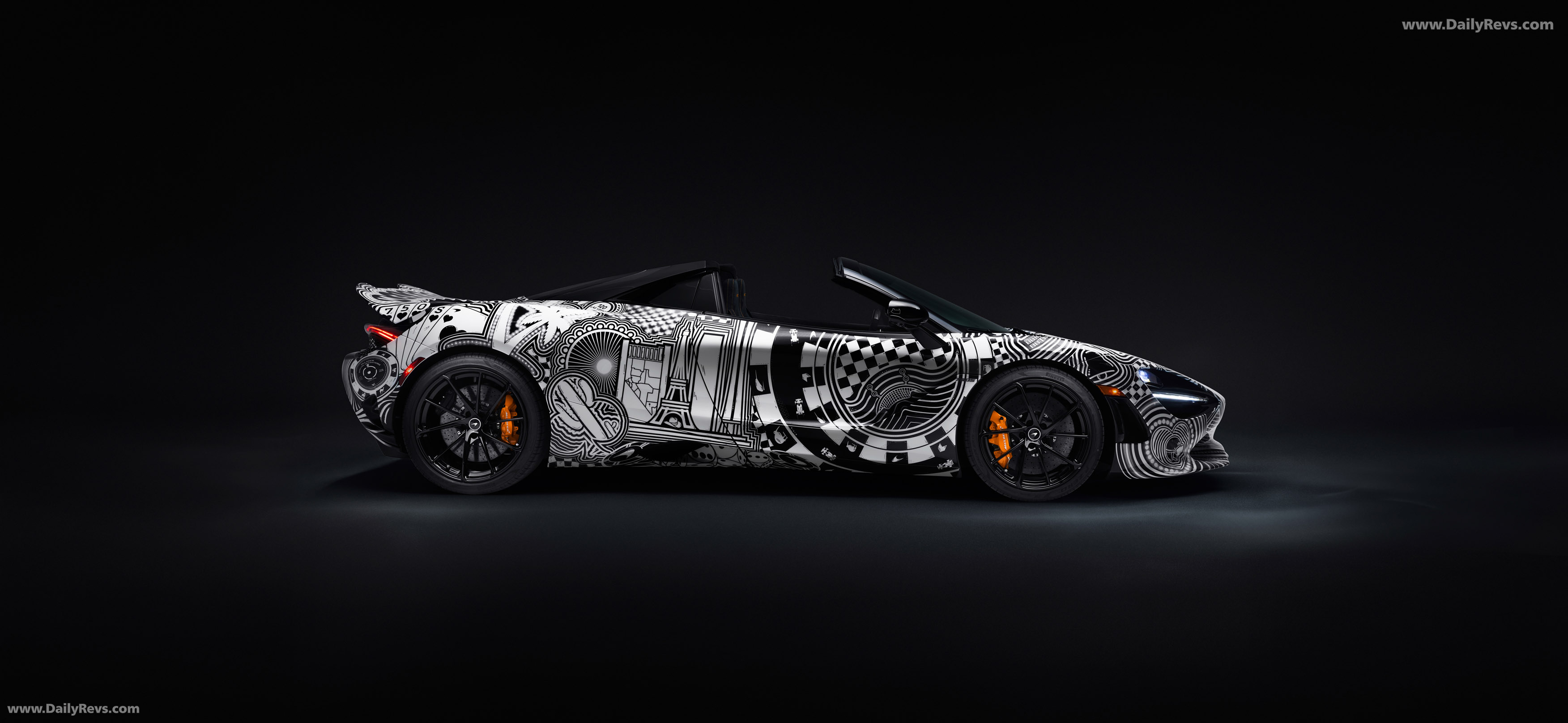 2025 McLaren 750S Spider Project Viva by MSO Side View