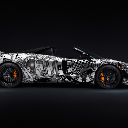 2025 McLaren 750S Spider Project Viva by MSO Side View