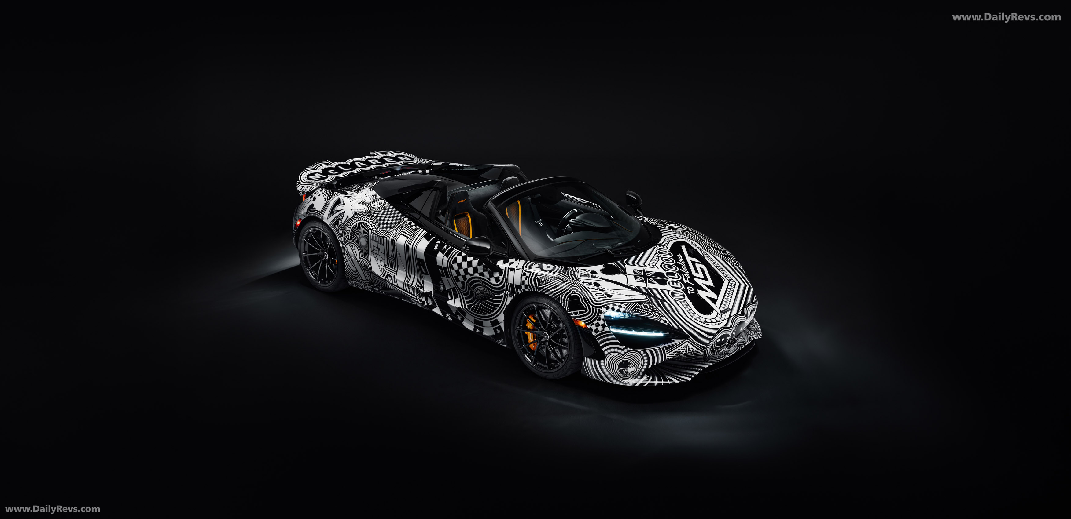 2025 McLaren 750S Spider Project Viva by MSO Top View