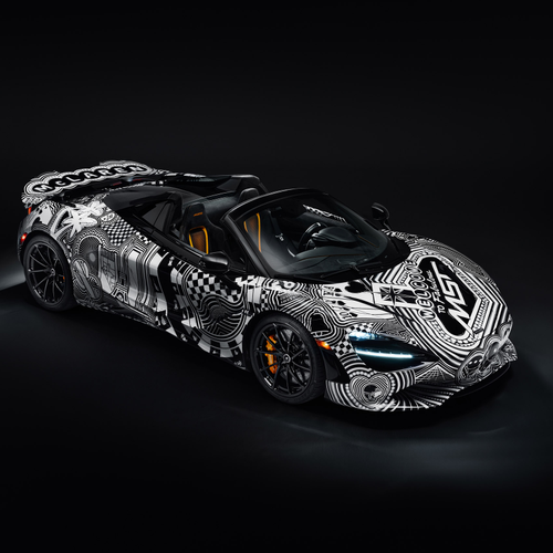 2025 McLaren 750S Spider Project Viva by MSO Top View