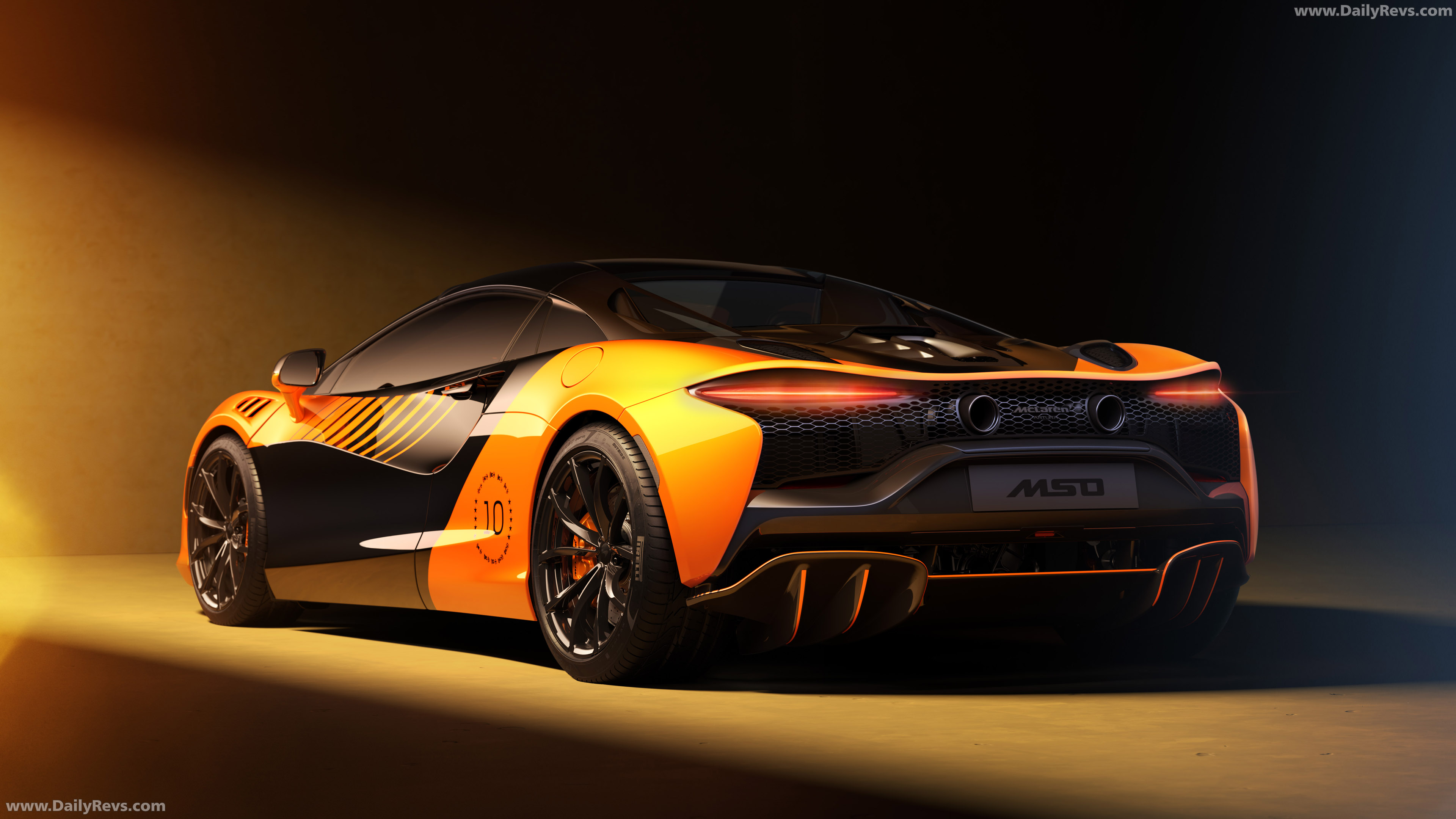 2026 McLaren Artura Spider MCL39 Championship Edition Rear View