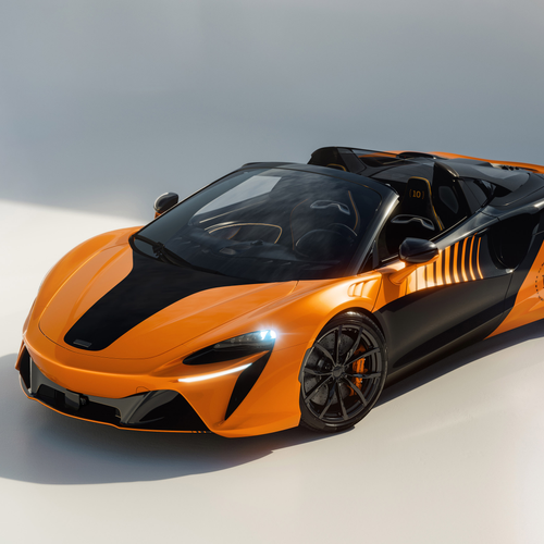 2026 McLaren Artura Spider MCL39 Championship Edition Top View