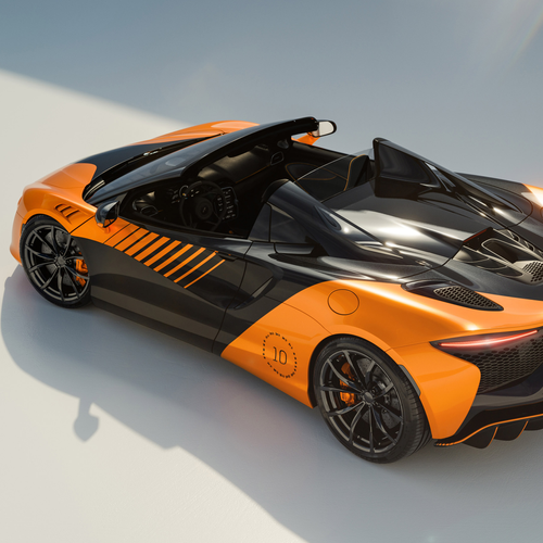 2026 McLaren Artura Spider MCL39 Championship Edition Top View
