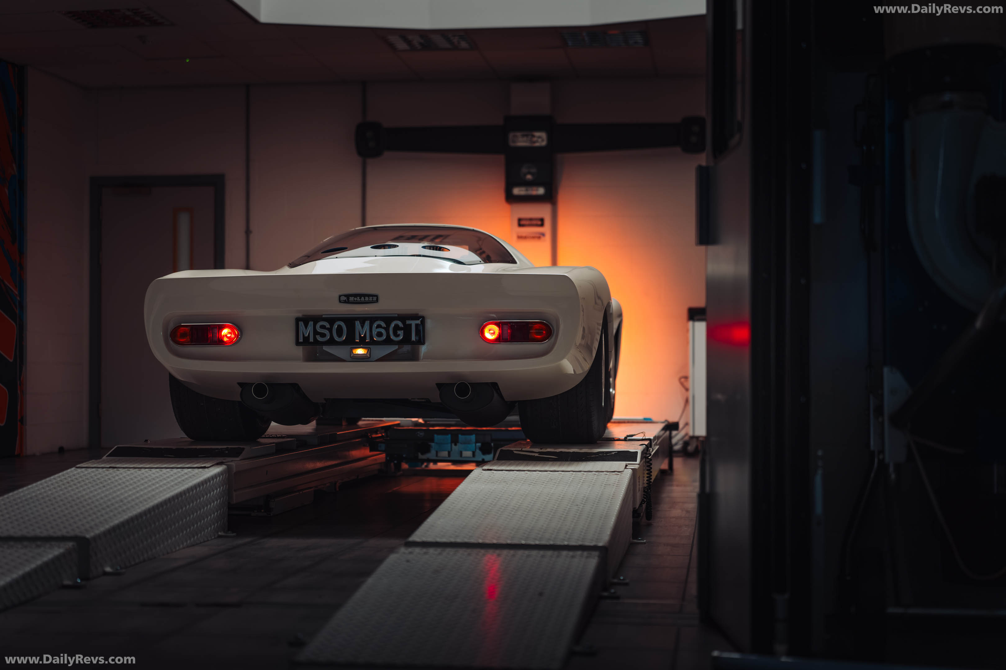 1969 McLaren M6GT Rear View