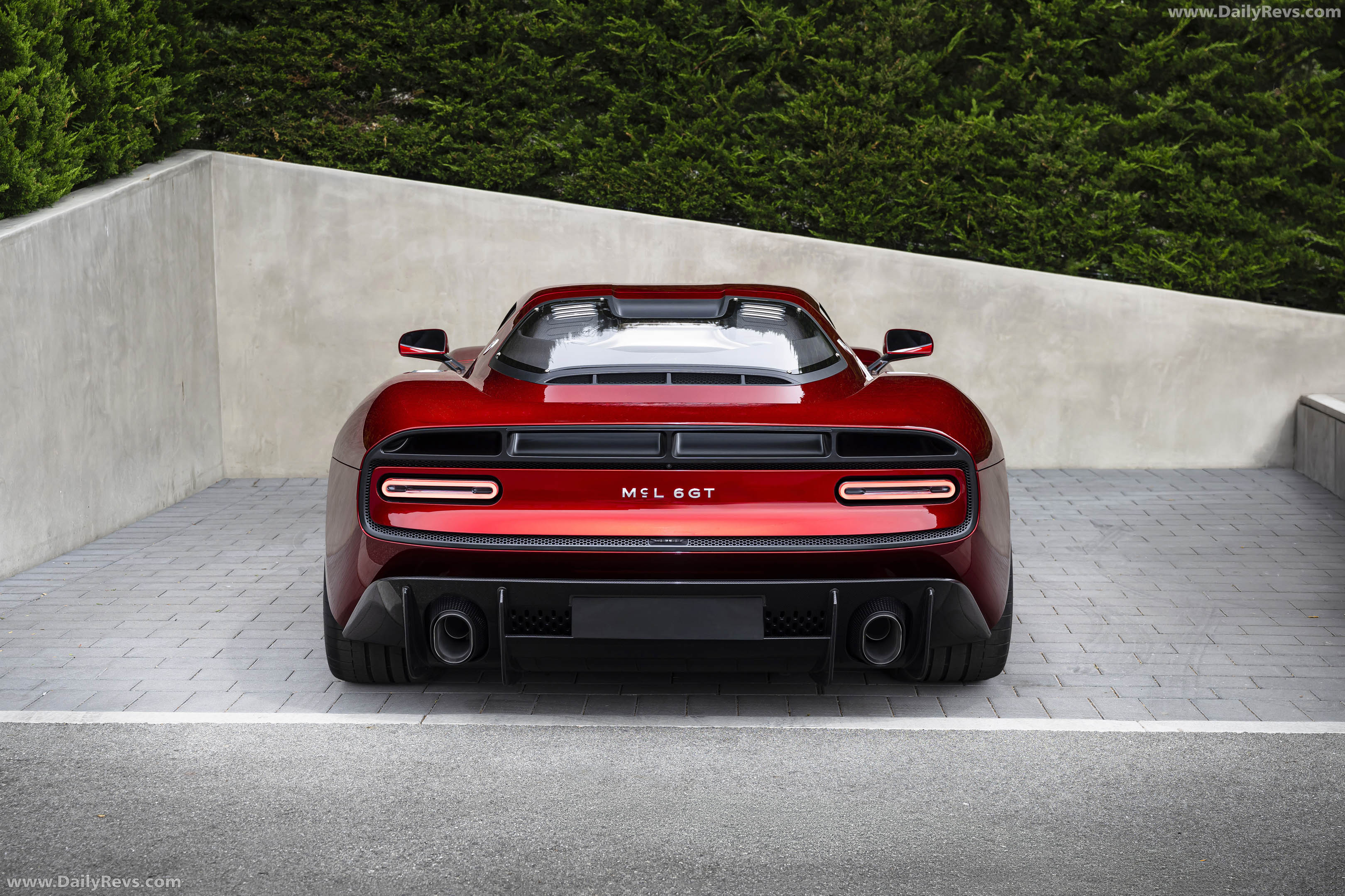 2027 McLaren McL 6GT Concept Rear View
