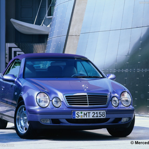 1998 Mercedes-Benz CLK Cabriolet C208 Front View