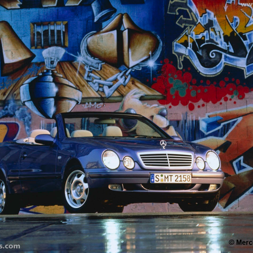 1998 Mercedes-Benz CLK Cabriolet C208 Front View