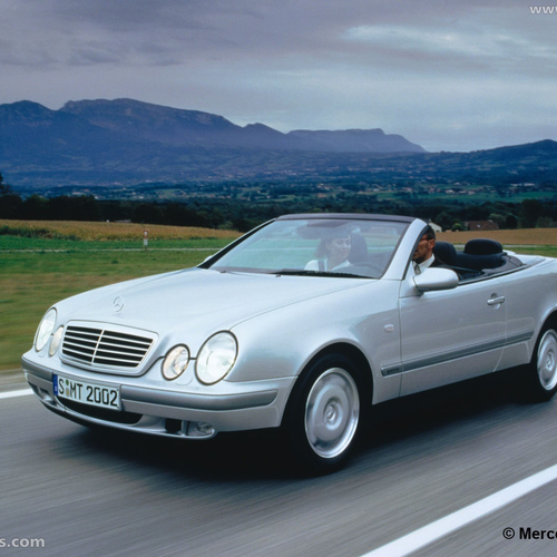 1998 Mercedes-Benz CLK Cabriolet C208 Front View