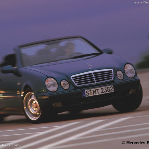 1998 Mercedes-Benz CLK Cabriolet C208 Front View
