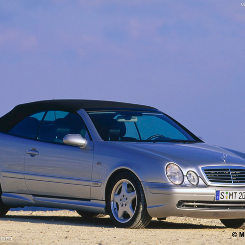 1998 Mercedes-Benz CLK Cabriolet C208 Front View