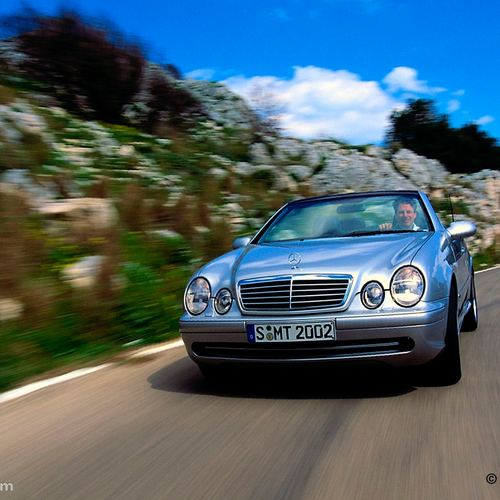 1998 Mercedes-Benz CLK Cabriolet C208 Front View