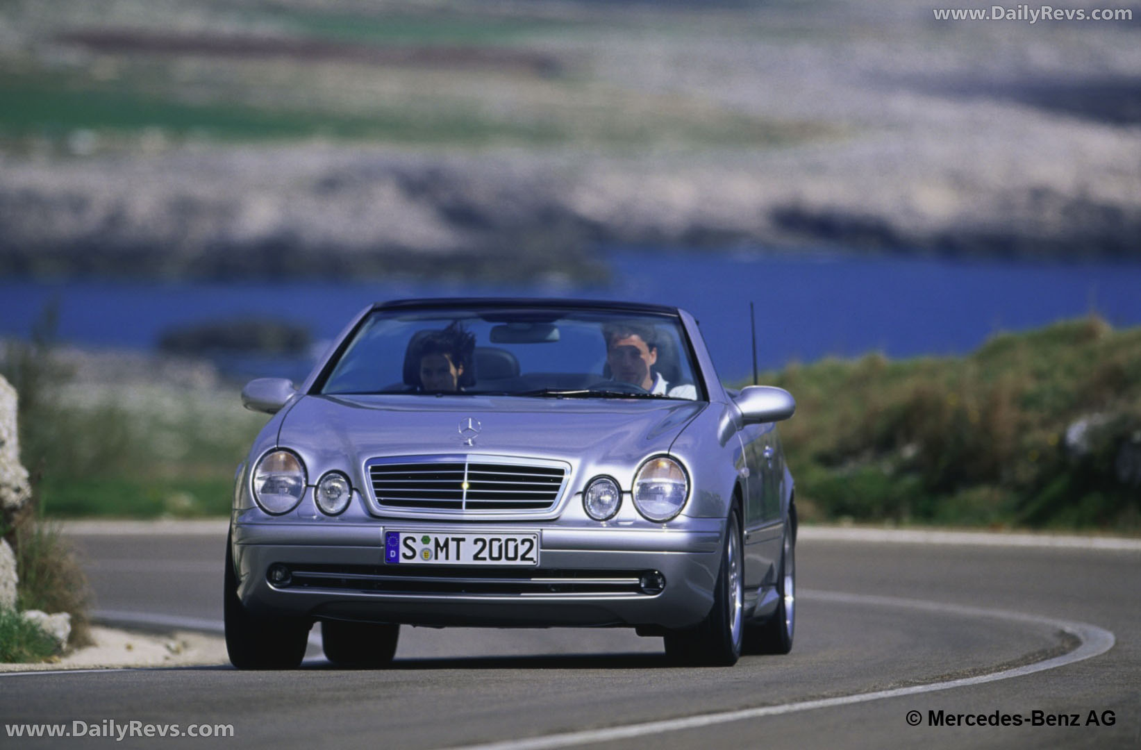 1998 Mercedes-Benz CLK Cabriolet C208 Front View