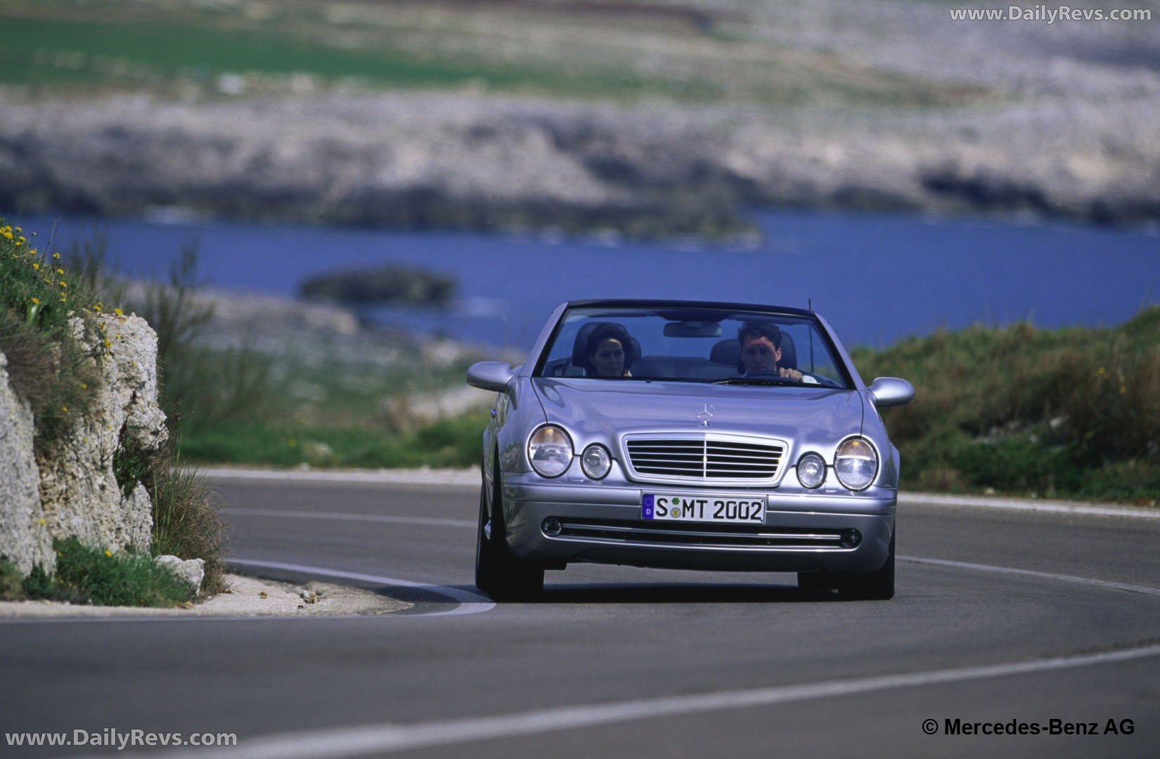 1998 Mercedes-Benz CLK Cabriolet C208 Front View