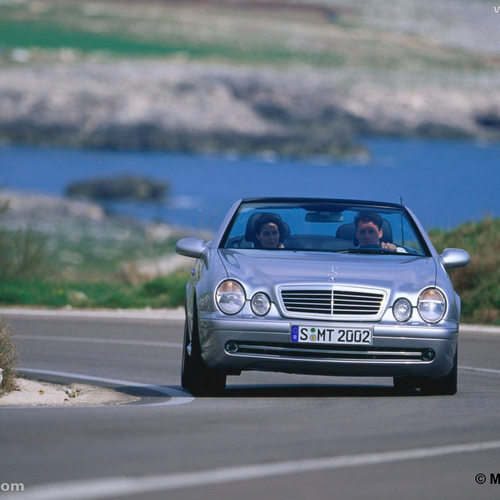 1998 Mercedes-Benz CLK Cabriolet C208 Front View