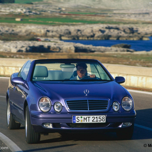 1998 Mercedes-Benz CLK Cabriolet C208 Front View