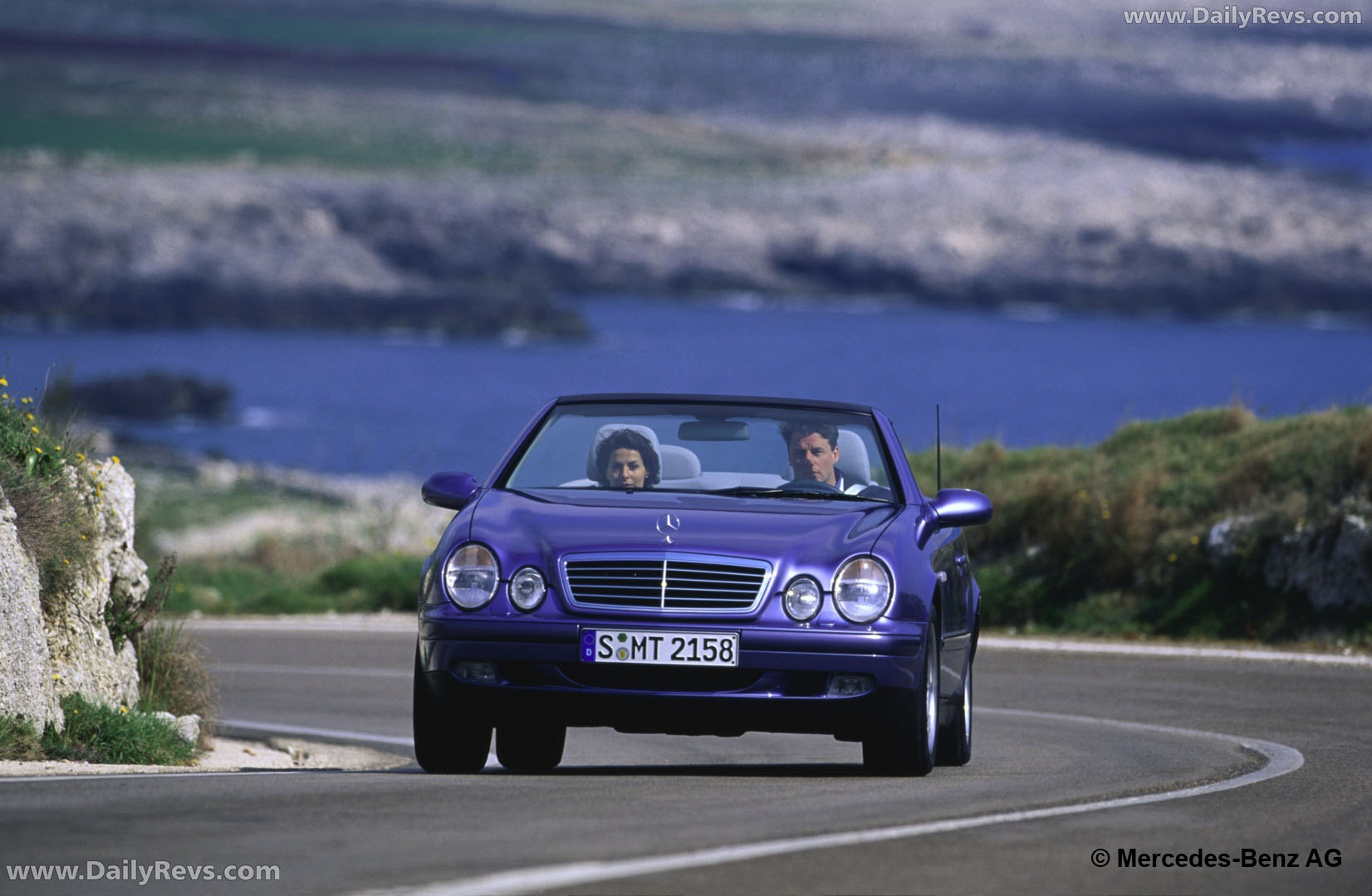 1998 Mercedes-Benz CLK Cabriolet C208 Front View