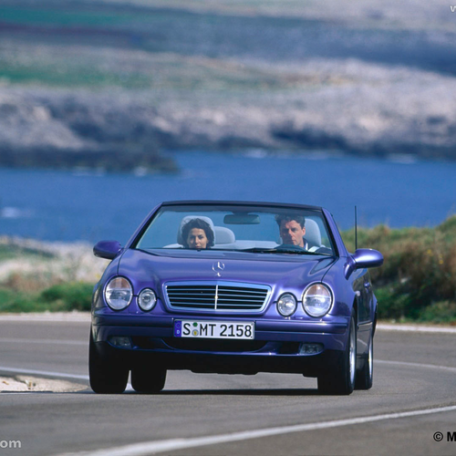 1998 Mercedes-Benz CLK Cabriolet C208 Front View