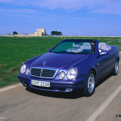 1998 Mercedes-Benz CLK Cabriolet C208 Front View