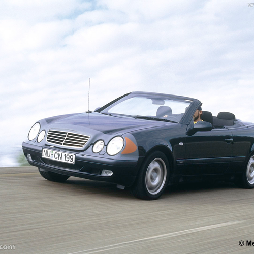 1998 Mercedes-Benz CLK Cabriolet C208 Front View