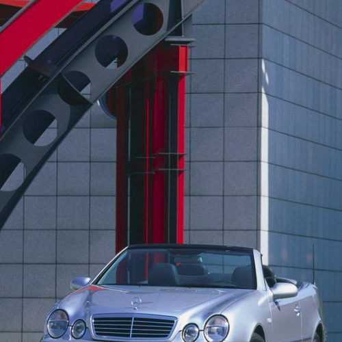 1998 Mercedes-Benz CLK Cabriolet C208 Front View