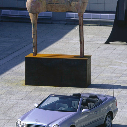 1998 Mercedes-Benz CLK Cabriolet C208 Front View