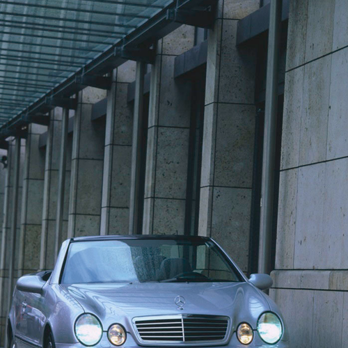 1998 Mercedes-Benz CLK Cabriolet C208 Front View