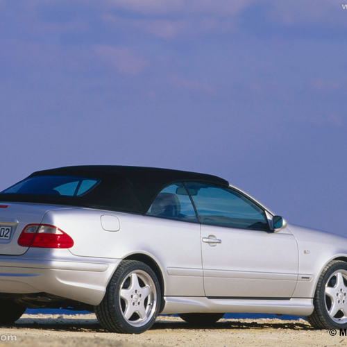 1998 Mercedes-Benz CLK Cabriolet C208 Rear View