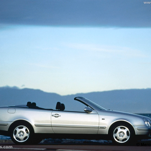 1998 Mercedes-Benz CLK Cabriolet C208 Side View