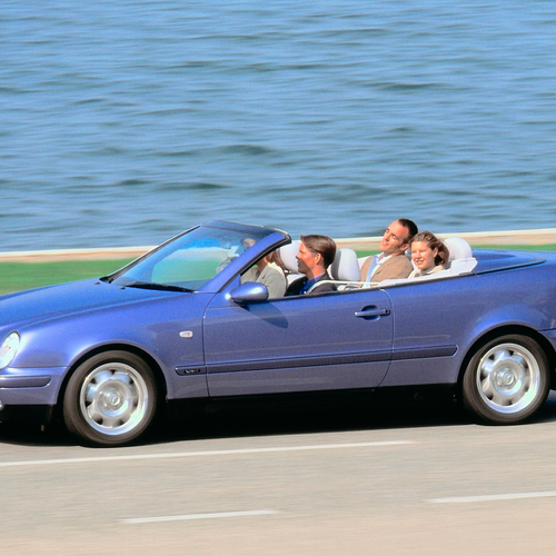 1998 Mercedes-Benz CLK Cabriolet C208 Side View