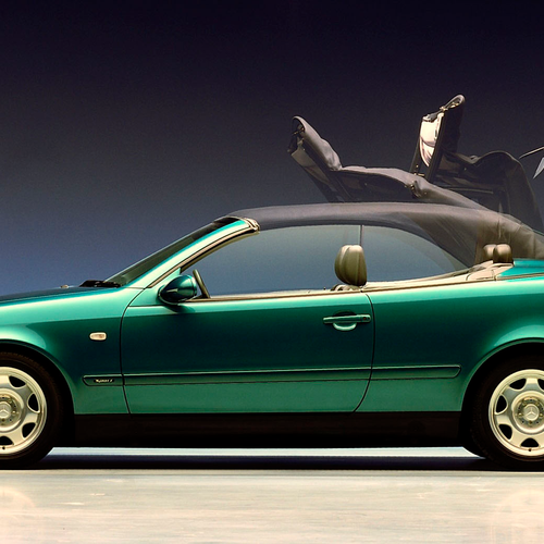 1998 Mercedes-Benz CLK Cabriolet C208 Side View
