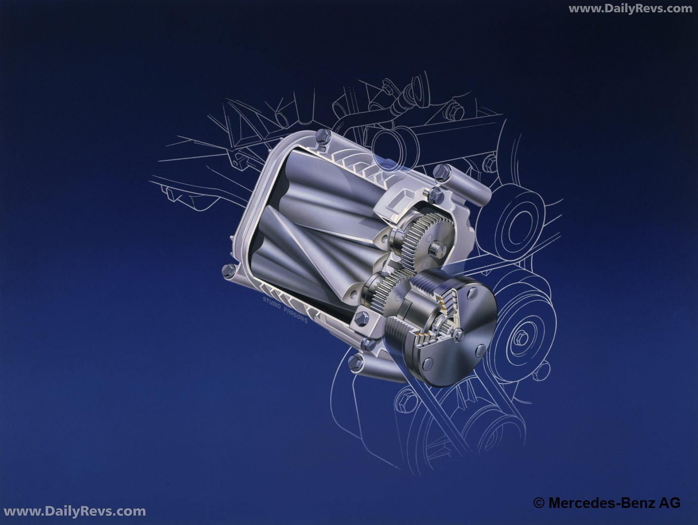 1998 Mercedes-Benz CLK Cabriolet C208 Sketches