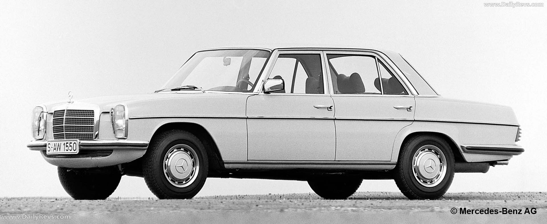 1976 Mercedes-Benz 280 E W123 Front View