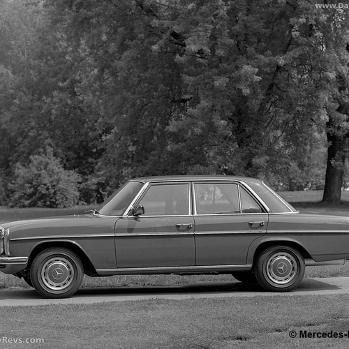1976 Mercedes-Benz 280 E W123 Side View
