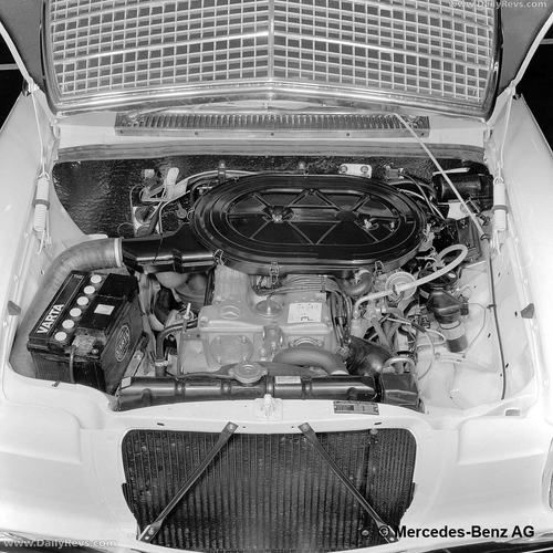 1976 Mercedes-Benz 280 E W123 Engine