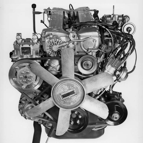 1976 Mercedes-Benz 280 E W123 Engine