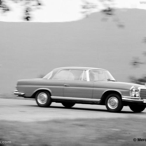 1969 Mercedes-Benz 280 SE 3.5 Coupe W111 Front View