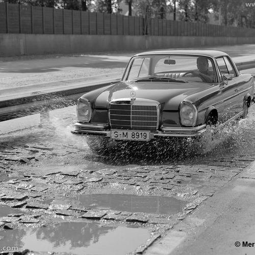 1969 Mercedes-Benz 280 SE 3.5 Coupe W111 Front View