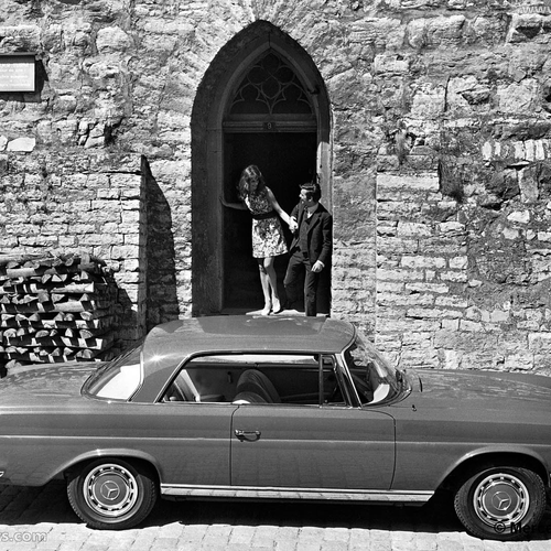 1969 Mercedes-Benz 280 SE 3.5 Coupe W111 Side View