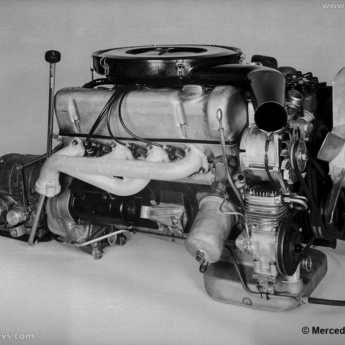 1969 Mercedes-Benz 280 SE 3.5 Coupe W111 Engine