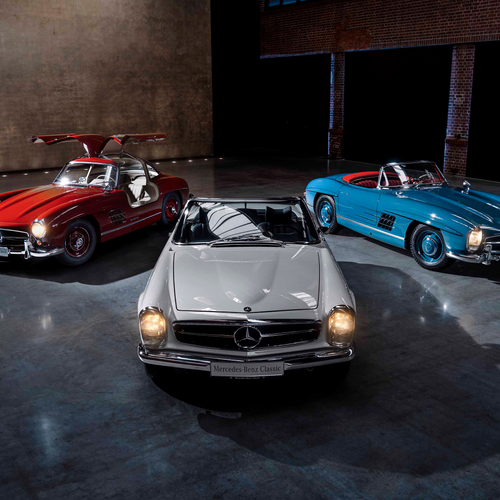 1968 Mercedes-Benz 280 SL Pagoda W113 Front View
