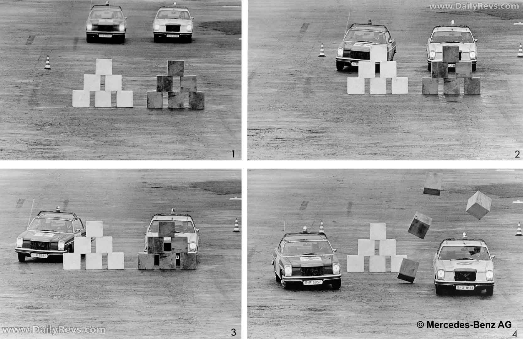 1967 Mercedes-Benz 250C W114 Top View