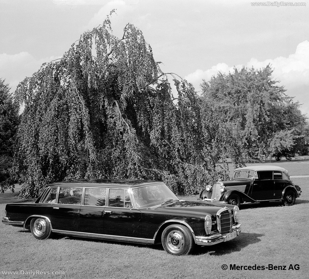 1964 Mercedes-Benz 600 Pullman Limousine W100 Front View