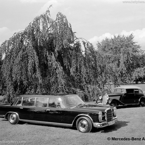 1964 Mercedes-Benz 600 Pullman Limousine W100 Front View