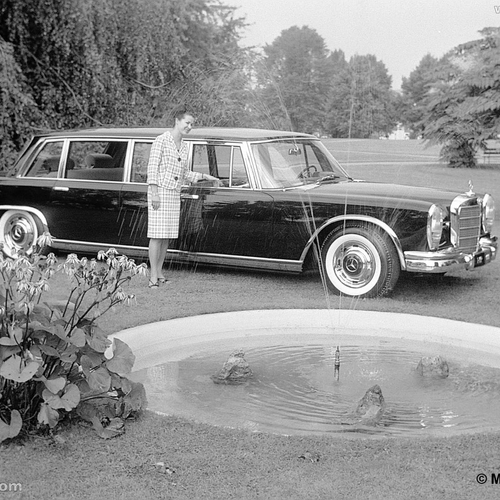 1964 Mercedes-Benz 600 Pullman Limousine W100 Front View